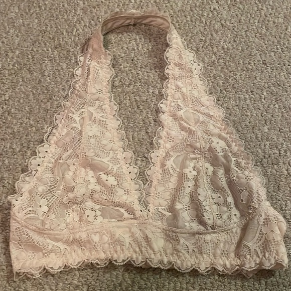 Cream Lace Unpadded Bralette - Picture 1 of 4